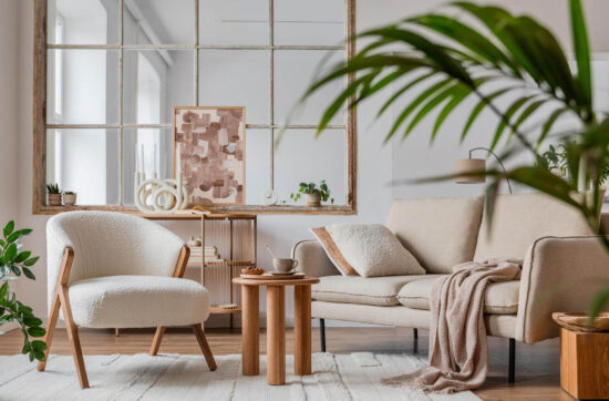 stylish-compositon-modern-living-room-interior-with-frotte-armchair-sofa-plants-painting-wooden-commode-side-table-elegant-home-accessories-template-copy-spacexa