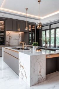 Island Kitchen.