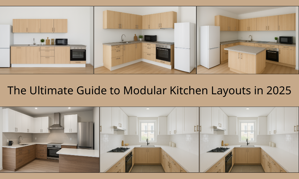 The Ultimate Guide to Modular Kitchen Layouts in 2025