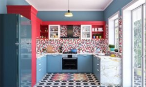 Small U-Shaped Kitchen for Young Couples